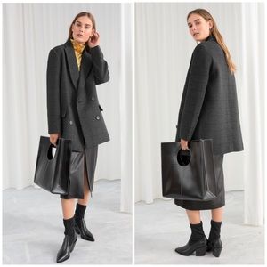 & Other Stories Oversized Doubled Breasted Blazer